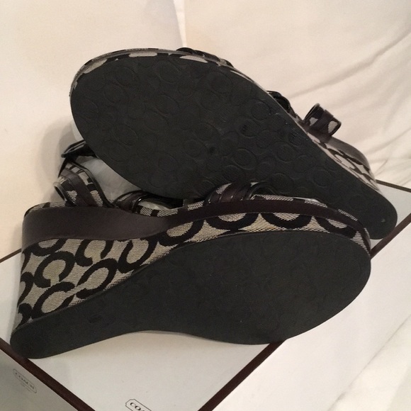 Coach Foot-ware Blk/Wht/Blk - Picture 5 of 8